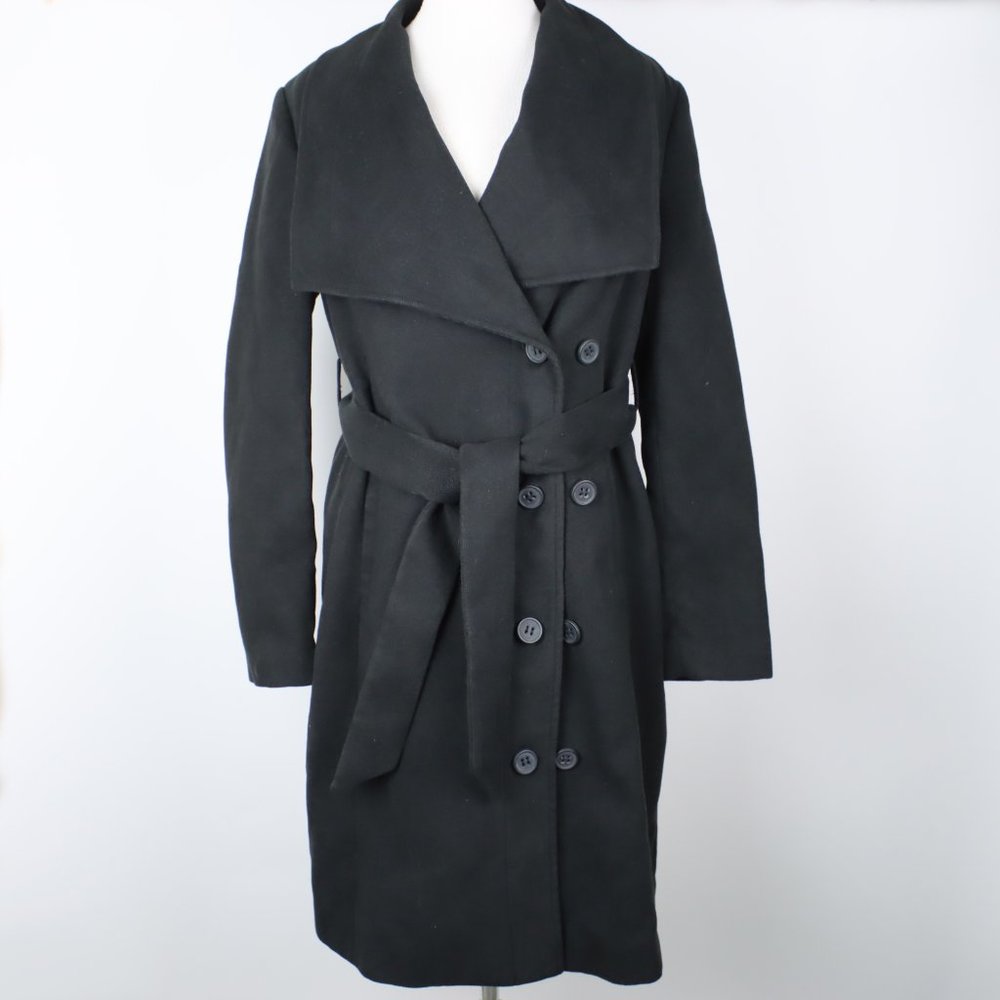 Noppies Womens Small Silje Belted Maternity Double Breasted Trench Coat